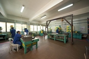 Tool Room with 5 experienced technicians are modifying, maintaining and repairing around 120 injections molds, which are needed to produce items which customers are ordering repeatedly.  2 EDM machines 2 drilling machines 1 lathe machine 2 milling machines 1 flat surface grinder 1 round surface grinder  are allowing to do all the work so that no interruptions in production will happen.